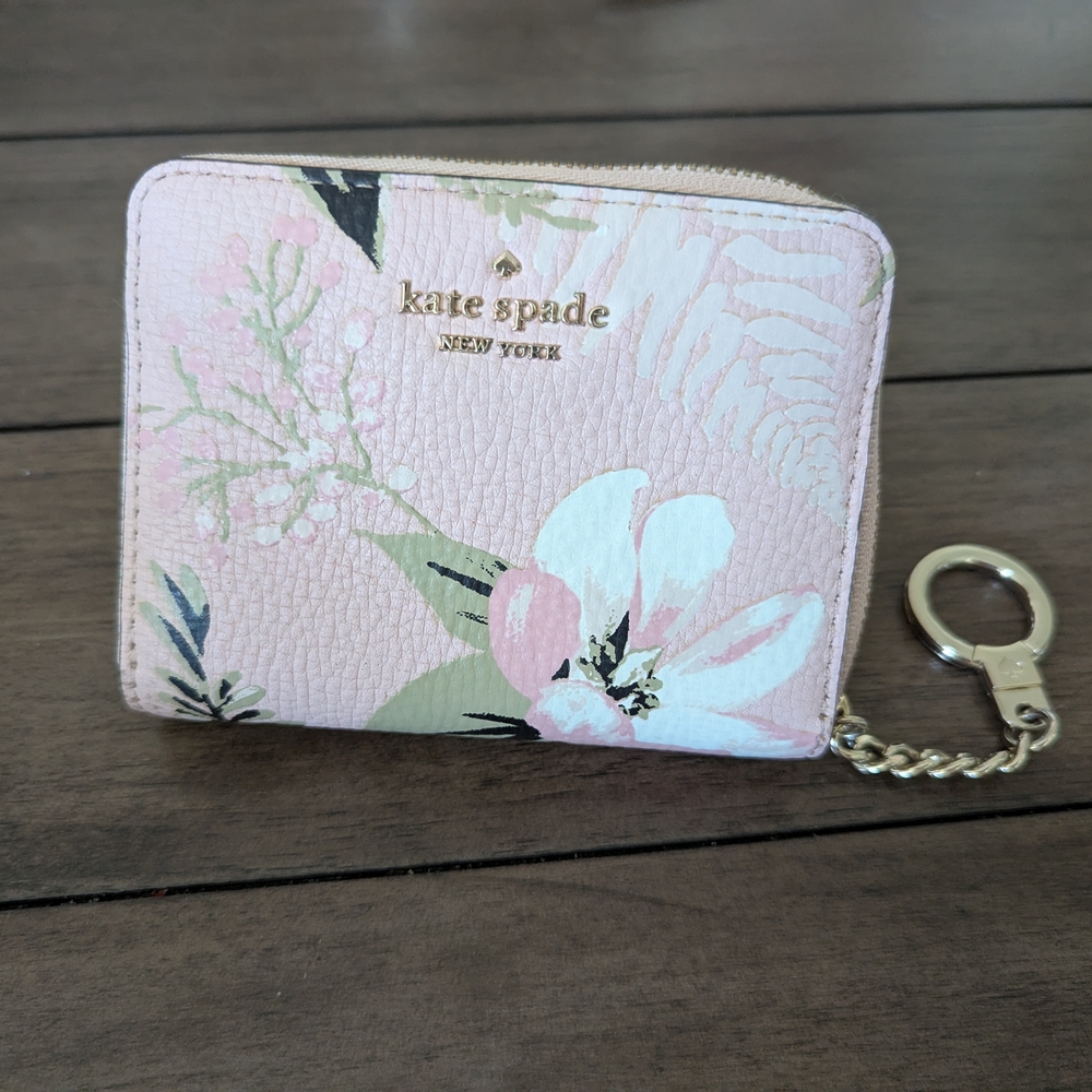 Kate Spade Briar Lane Botanical Mini Wallet